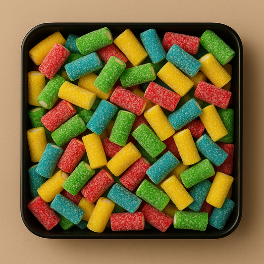 Fizzy Multicoloured Cream Filled Mini Pencils