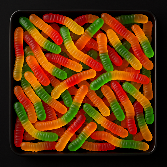 Jelly Neon Worms