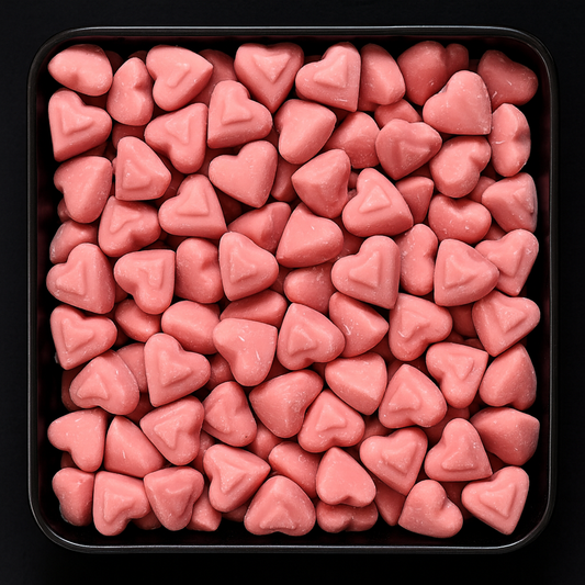 Pink Chocolate Hearts