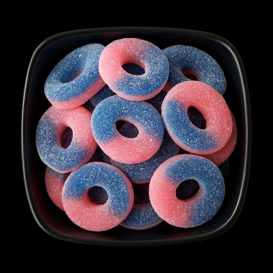 Sour Blackcurrant Rings