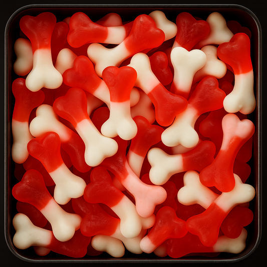 Strawberry Flavoured Gummy Bones