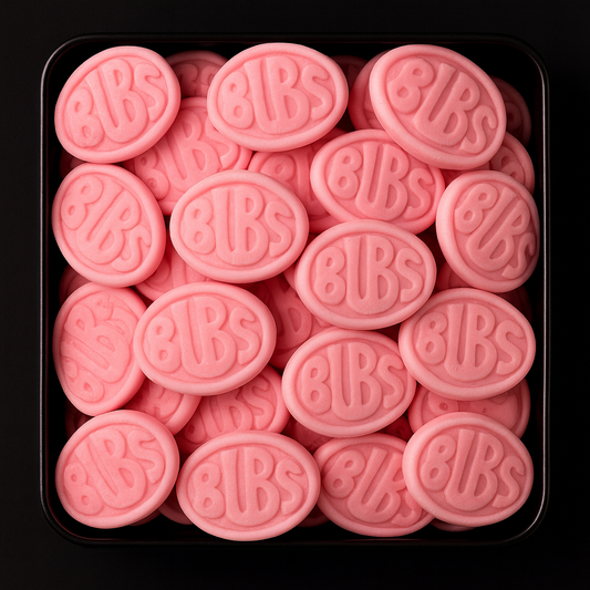 Wild Strawberry & pomegranate Foam Sweets